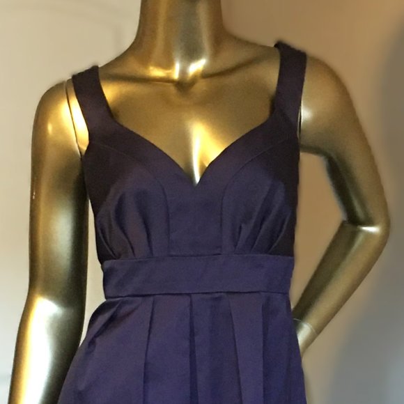 DAVID'S BRIDAL Cotton Sateen Sleeveless Dress NEW WITH TAG! - Picture 2 of 16